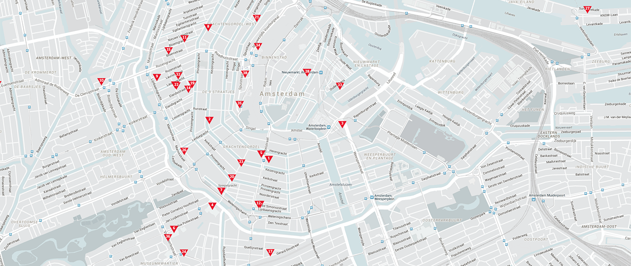 Amsterdam Photo Map
